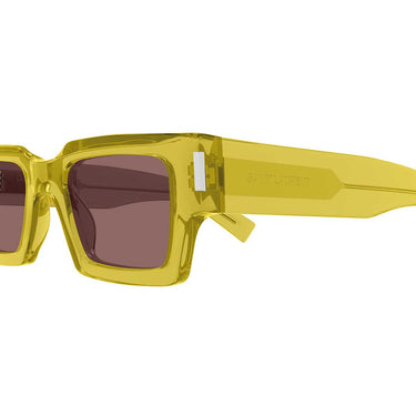 Saint Laurent Occhiali da Sole SL 572 012 Giallo/Rosso Unisex 3