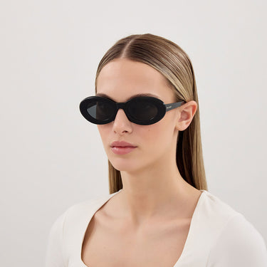 Saint Laurent Gafas de Sol SL 594 008 Negro/Negro Mujer 3
