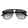 Saint Laurent Sonnenbrille SL 596 DUNE 006 Schwarz/Grau Damen