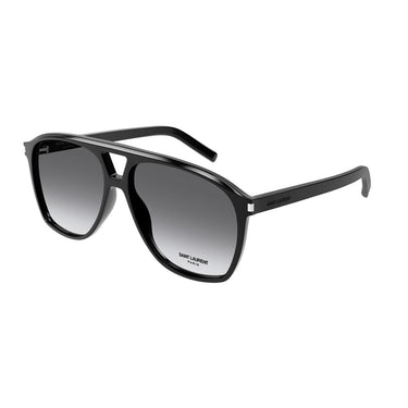 Saint Laurent Sonnenbrille SL 596 DUNE 006 Schwarz/Grau Damen 2