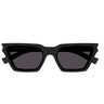 Saint Laurent Okulary Przeciwsłoneczne SL 633 Calista 001 Czarny/Czarny Unisex