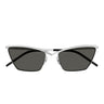 Saint Laurent Sonnenbrille SL 637 002 Silber-Grau Damen