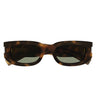 Saint Laurent Okulary Przeciwsłoneczne SL 697 002 Havana/Zielony Unisex