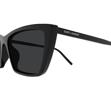 Saint Laurent Okulary Przeciwsłoneczne SL 737 MICA THIN 001 Czarny/Czarny Damskie 3