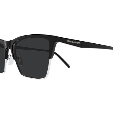 Saint Laurent Okulary Przeciwsłoneczne SL 767 002 Czarny/Szary Damskie 2
