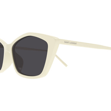 Saint Laurent Okulary Przeciwsłoneczne SL 775 005 Kość Słoniowa/Szary Damskie 3