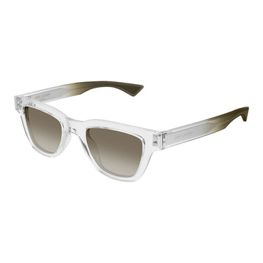 Saint Laurent Gafas de Sol SL 789 JACQUES 004 Transparente/Marrón Hombre 2