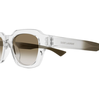Saint Laurent Gafas de Sol SL 791 003 Transparente/Marrón Degradado Unisex 3