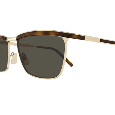 Saint Laurent Okulary Przeciwsłoneczne SL 795 JOE 001 Złoto Szary Męskie 3
