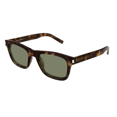 Saint Laurent Okulary Przeciwsłoneczne SL 819 003 Havana/Zielony Damskie