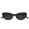 Saint Laurent Okulary Przeciwsłoneczne SL 822 002 Brązowy/Szary Damskie