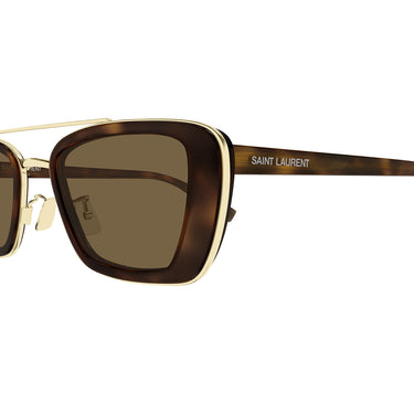 Saint Laurent Okulary Przeciwsłoneczne SL 825 002 Brązowy Brązowy Unisex 3