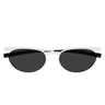 Saint Laurent Occhiali da Sole SL 862 002 Argento Grigio Unisex 