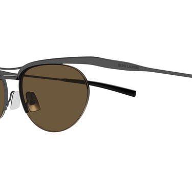 Saint Laurent Occhiali da Sole SL 862 003 Rutenio Marrone Unisex 3