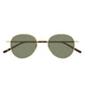 Saint Laurent Occhiali da Sole SL 865 003 Oro Marrone/Verde Unisex