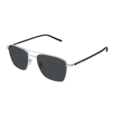 Saint Laurent Occhiali da Sole SL 866 002 Argento/Grigio Unisex 1