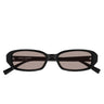 Saint Laurent Occhiali da Sole SL 872 ERIN 002 Nero Marrone Donna 