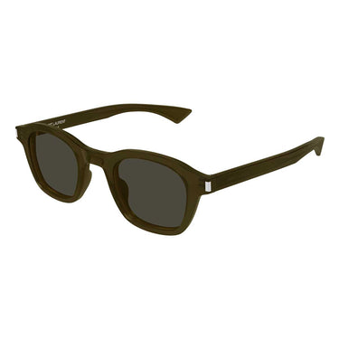 Saint Laurent Occhiali da Sole SL 880 004 Marrone Fango/Grigio Unisex 1