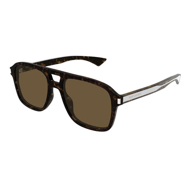 Saint Laurent Occhiali da Sole SL 881 006 Marrone Marrone Unisex 2