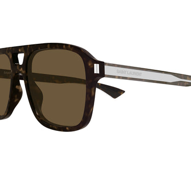 Saint Laurent Occhiali da Sole SL 881 006 Marrone Marrone Unisex 3