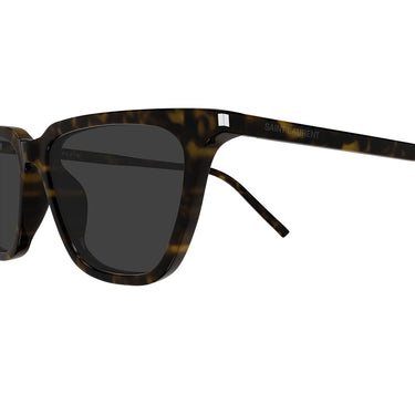 Saint Laurent Occhiali da Sole SL 889 SULPICE THIN 002 Marrone Grigio Scuro Donna 3