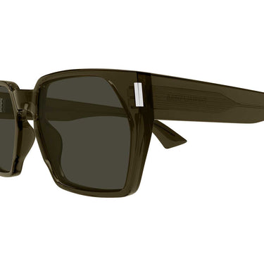 Saint Laurent Occhiali da Sole SL 894 004 Marrone Fango/Grigio Unisex 2