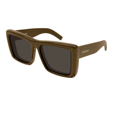 Saint Laurent Occhiali da Sole SL 900 HOWL 006 Marrone Marrone Scuro Donna  2