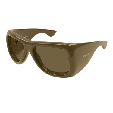Saint Laurent Occhiali da Sole SL 902 HOWL 009 Marrone Fango Marrone Unisex 2