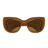 Saint Laurent Occhiali da Sole SL 903 HOWL 007 Marrone Trasparente/Marrone Unisex