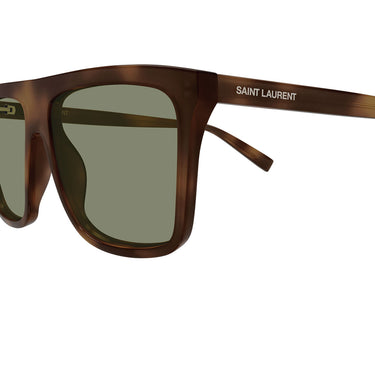 Saint Laurent Occhiali da Sole SL 904 004 Marrone Verde Uomo 3