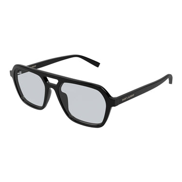 Saint Laurent Occhiali da Sole SL 905 002 Nero/Azzurro Unisex 2