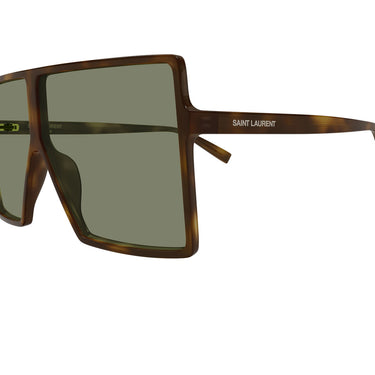 Saint Laurent Occhiali da Sole SL 909 BETTY S 003 Marrone Verde Donna 3