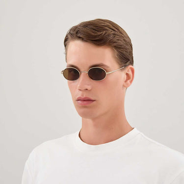 Saint Laurent Occhiali da Sole SL 948 T 003 Oro/Marrone Uomo 4