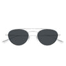 Saint Laurent Okulary Przeciwsłoneczne SL 97 002 Srebrny/Szary Unisex