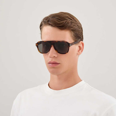 Saint Laurent Occhiali da Sole SL 970 003 Marrone/Grigio Uomo 4