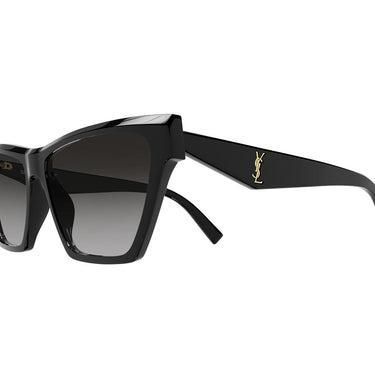 Saint Laurent Okulary Przeciwsłoneczne SL M103 001 Czarny Szary Gradient Damskie 4