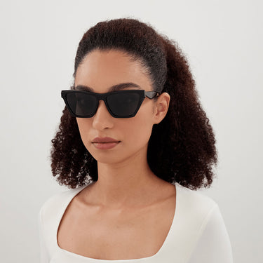 Saint Laurent Occhiali da Sole SL M103 005 Nero/Nero Donna 4