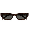 Saint Laurent Occhiali da Sole SL M126 002 Havana/Grigio Unisex