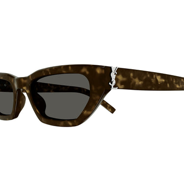 Saint Laurent Sonnenbrille SL M126 002 Havana/Grau Unisex 3