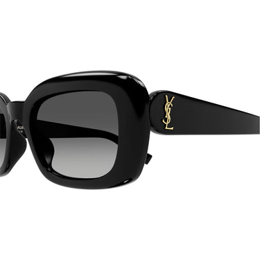 Saint Laurent Sonnenbrille SL M130 002 Schwarz-Grau Damen 2