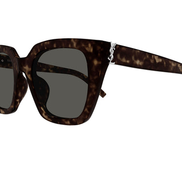 Saint Laurent Sonnenbrille SL M143 002 Havana/Grau Damen 3