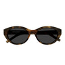 Saint Laurent Sonnenbrille SL M148 003 Havana/Grau Damen