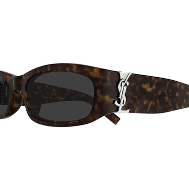 Saint Laurent Okulary Przeciwsłoneczne SL M152 002 Brązowy/Szary Unisex 3