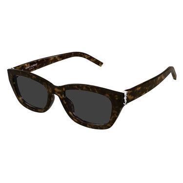 Saint Laurent Gafas de Sol SL M153 002 Marrón Oscuro/Gris Mujer 1