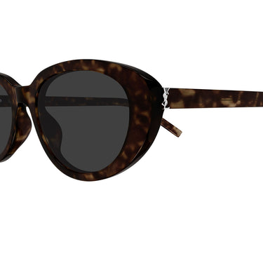 Saint Laurent Gafas de Sol SL M154 002 Marrón Oscuro Gris Mujer 3