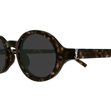 Saint Laurent Occhiali da Sole SL M161 002 Marrone/Grigio Unisex 2