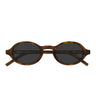 Saint Laurent Occhiali da Sole SL M161 003 Marrone Chiaro/Grigio Unisex