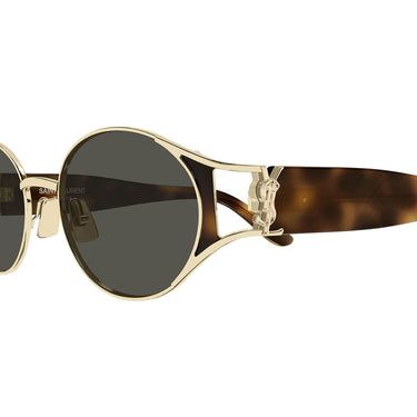 Saint Laurent Occhiali da Sole SL M919 003 Marrone Oro/Nero Donna 2