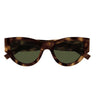 Saint Laurent Sonnenbrille SL M94 003 Havana/Grün Damen