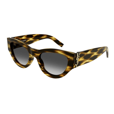 Saint Laurent Occhiali da Sole SL M94 005 Marrone Grigio Donna 2